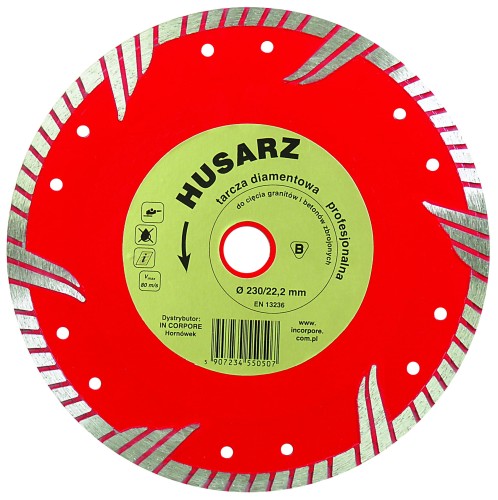 Tarcza diamentowa In Corpore Husarz 230mm