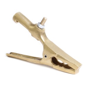 Zacisk spawalniczy mosiężny ALLIGATOR 350