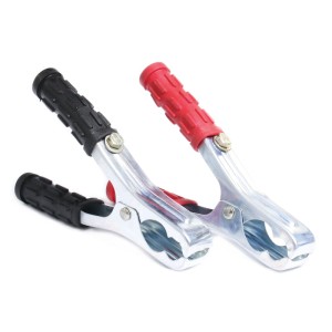 Krokodylki zaciski kablowe rozruchowe AKUSET 200