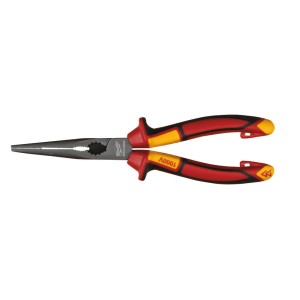 Szczypce długie okrągłe MILWAUKEE VDE 205 mm 4932464564