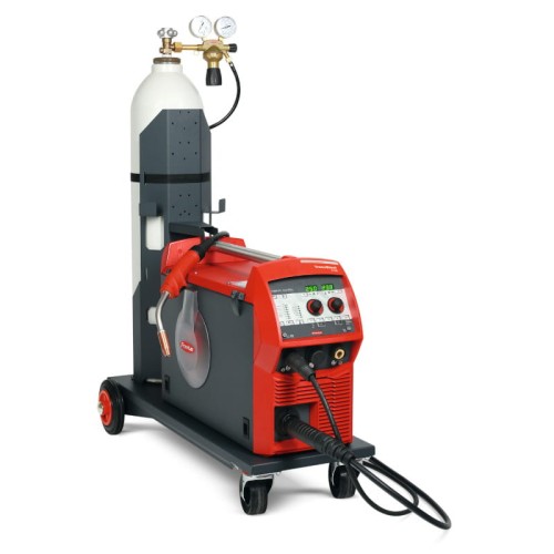 Fronius TransSteel 2700 C + uchwyt MIG/MAG MTG2500 FSC/3,5/45 + wózek