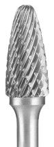 Frez ostrołukowy zaokrąglony 10x20x65x6mm DZ Integra