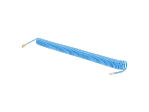 Wąż pneumatyczny spiralny PU uzbrojony 15m 12x8mm