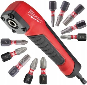 Przystawka kątowa 1/4" 90 SHOCKWAVE MILWAUKEE 4932471274