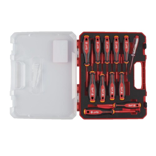 Zestaw wkrętaków izolowanych MILWAUKEE 12 szt. VDE 1000V TRI-LOBE 4932479095