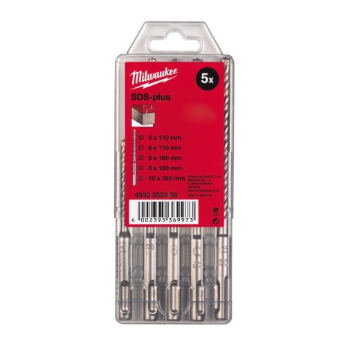Zestaw wierteł MILWAUKEE SDS-Plus 5 szt. M2 4932352338