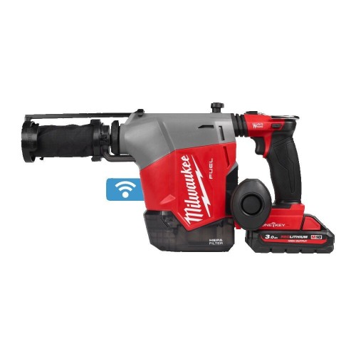 Młotowiertarka akumulatorowa MILWAUKEE z odpylaniem SDS-Plus udar 2.3J M18 FHAFOH16-302X 4933493533