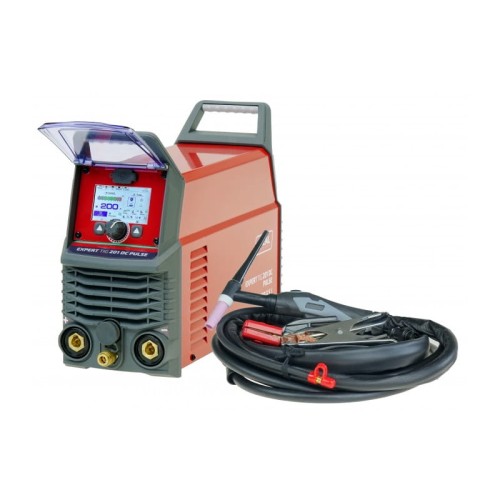 Spawarka inwertorowa EXPERT TIG 201 DC PULSE Pro3.5 LCD