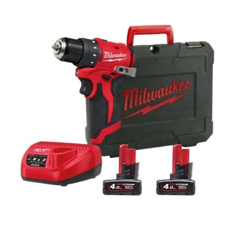 Wiertarko-wkrętarka Milwaukee M12 BLDDRC-402C 4933499688