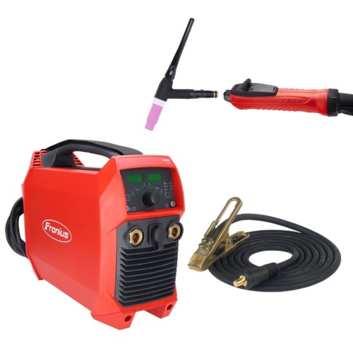 FRONIUS Artis 210 + przewód TIG THP 180 G 8m + korpus TIG TTB 220P + przewód masowy + wąż gazowy