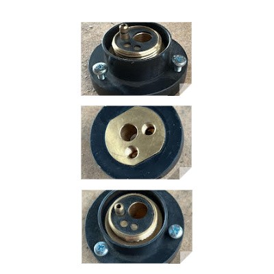 uchwyt.jpgZłącze EURO do palnika chłodzonego cieczą TIG do spawarki Merkle WK210 132.872