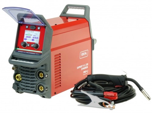 Spawarka inwertorowa EXPERT MIG 210 SYNERGIC Pro4 LCD