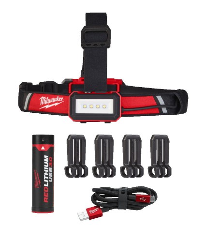 Latarka czołowa akumulatorowa MILWAUKEE L4 HLRP-301 USB 600 lm 4933479767