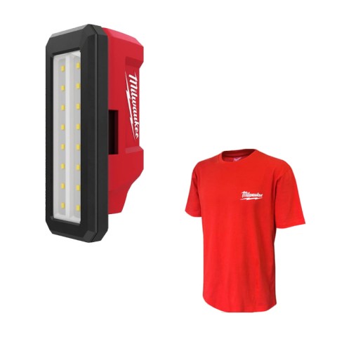 Lampka akumulatorowa LED z obrotowym panelem MILWAUKEE M12 PAL-0 700lm 4933478226 + NAGRODA