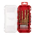 Zestaw wierteł udarowych do metalu Shockwave HSS-G Tin Red Hex 3 - 10 mm 10 szt. 4932493865