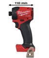 Zakrętarka udarowa akumulatorowa Milwaukee M18 FIDRQ-0 1/4" 113 Nm 4933498911