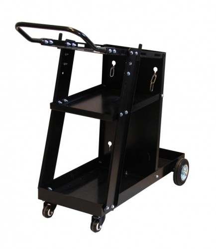 Wózek uniwersalny IDEAL 4-kołowy,3 półki