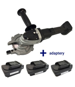 Akumulatorowa przecinarka do prętów zbrojeniowych GLOB TOOLS DC1030 z zestawem adapterów (Bosch, DeWalt, Millwaukee, Makita)