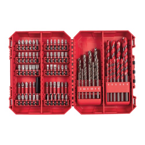 Zestaw bitów udarowych MILWAUKEE 80 szt. SHOCKWAVE IMPACT DUTY 4932501309