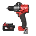 Wiertarko-wkrętarka akumulatorowa bez udaru MILWAUKEE M18 FDD3-0 158 Nm 4933498059 + akumulator M18B5 5Ah