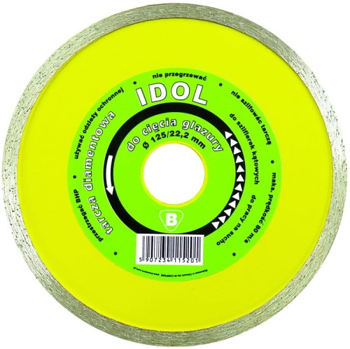 Tarcza diamentowa do glazury i terakoty In Corpore Idol 125mm