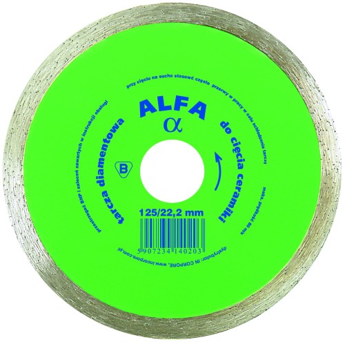 Tarcza diamentowa In Corpore Alfa 115mm