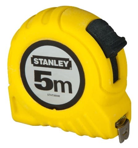 Miara Stanley 5m/19mm w obudowie plastikowe