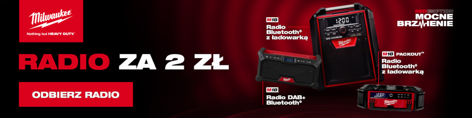 Promocja Milwaukee Redemption - odbierz głoścnik lub radio