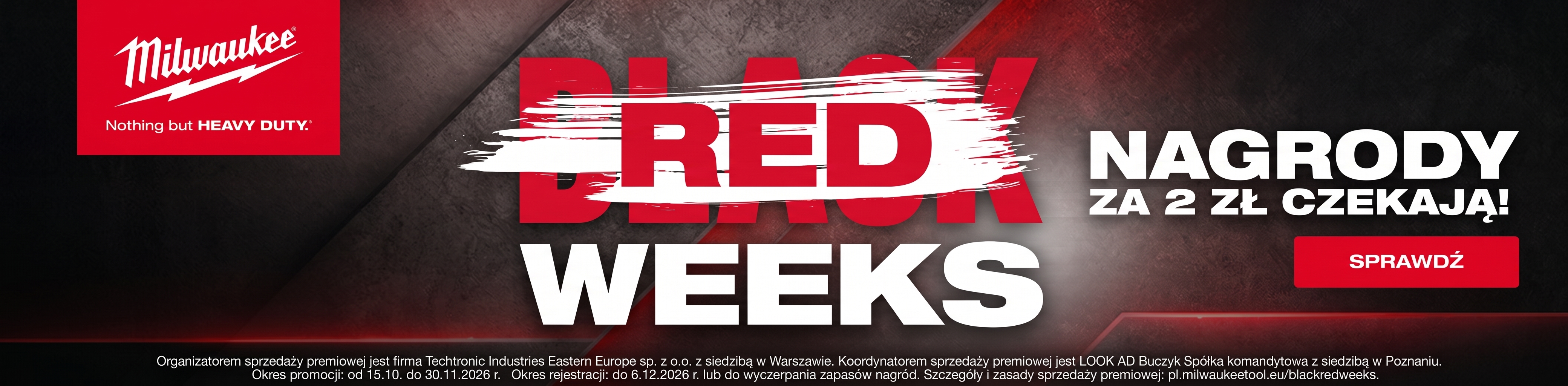 Miwlaukee Red Weeks 2026